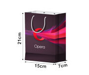 Sacolas   Apergaminhado 150G Sem Ilhos Sacola Mini Vertical  4X0