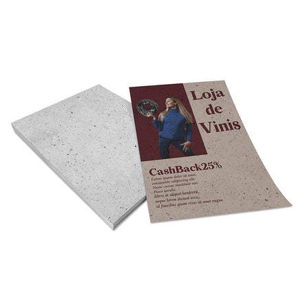 Panfletos, Flyers E Folhetos Reciclato 90G Sem Verniz
