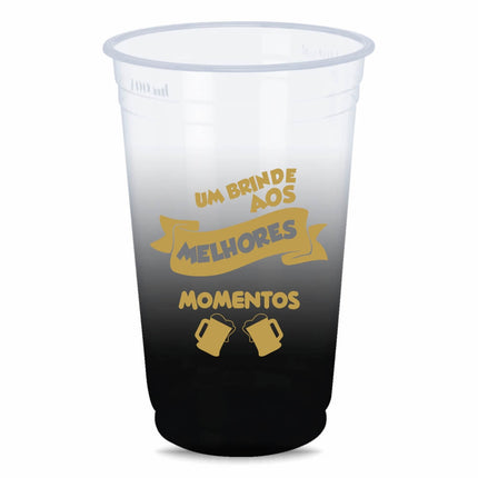 Copos Descartáveis  700Ml   Degradê  1X1