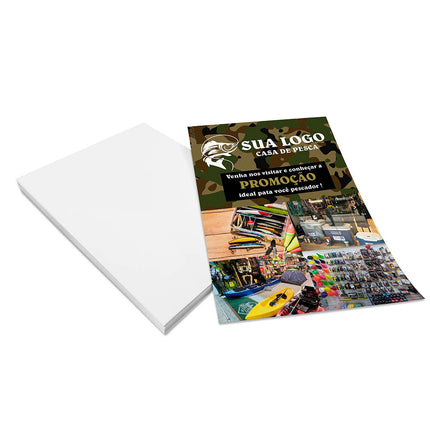 Panfletos, Flyers E Folhetos - Apergaminhado 240G