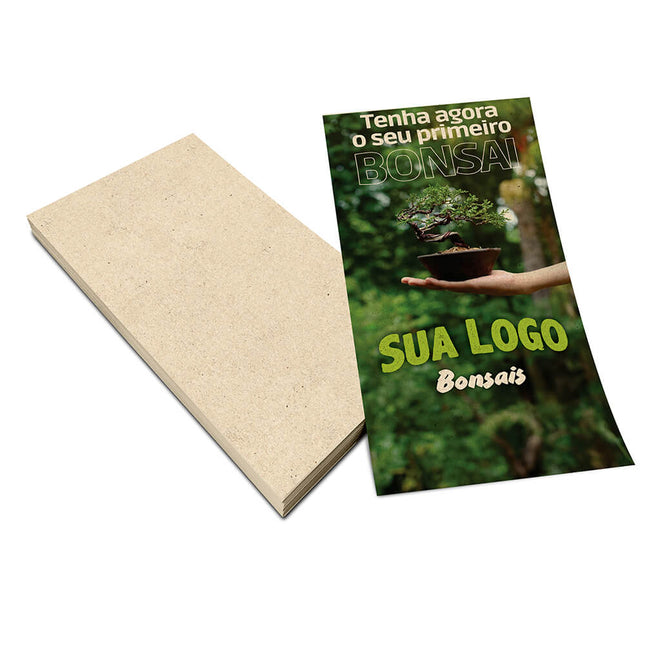 Filipetas Reciclato 90G Sem Verniz 100X210Mm