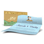 Convites Realeza  Couchê 250G Hot Stamping Frente Laminação Fosca Frente e Verso  4X4