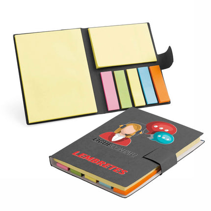 Bloco De Post It 105X80Mm - 4X0 - Preto