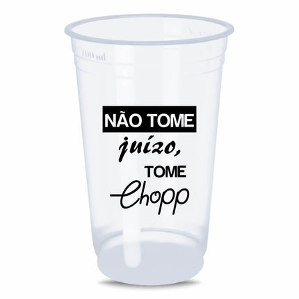 Copos Descartáveis  400Ml   Transparente  1X1