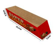 Embalagens Para Delivery Kraft 250G Hot Dog E Baguete