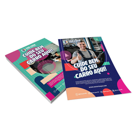 Panfletos, Flyers E Folhetos - Apergaminhado 90G