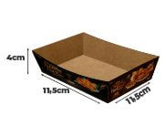 Embalagens Para Delivery Kraft 250G Burrito E Tortilha