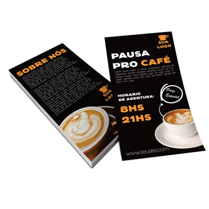 Panfletos, Flyers E Folhetos Couchê 70G Sem Verniz