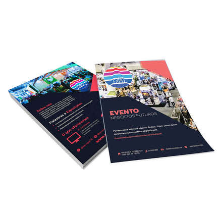 Panfletos, Flyers E Folhetos - Apergaminhado 90G
