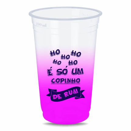 Copos Descartáveis  700Ml   Degradê  1X1