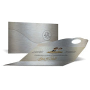 Convites Clássico  Silver Lux 300G Sem Laminação E Sem Verniz  4X4