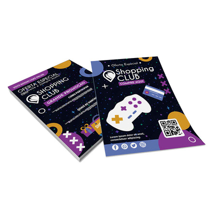 Panfletos, Flyers E Folhetos Couchê 150G Sem Verniz 300X400Mm