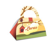 Produtos Para Festa  Bolsa Para Lembrancinhas Couchê 300G Sem Laminação E Sem Verniz 4X0