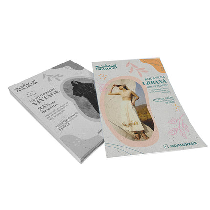 Panfletos, Flyers E Folhetos Reciclato 90G Sem Verniz