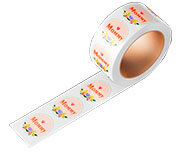 Adesivo De Papel Em Bobina - Rotulo  80G 4X0