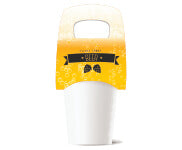 Suporte De Copos Pvc 0,50Mm Premium Branco Com 01 Und