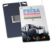 Credencial Couche 300G Clip Jacaré 90X147Mm
