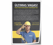 Adesivos Folha 330X480Mm Sem Corte Vinil Branco  4X0