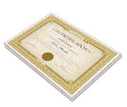 Certificados 420X300Mm Reciclato 250G Sem Verniz  4X0