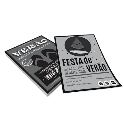 Panfletos, Flyers E Folhetos - Apergaminhado 75G