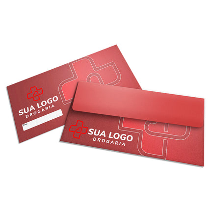 Envelopes Personalizados Ap Sulfite 90G Carta 230X115Mm  4X0
