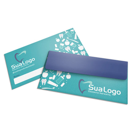 Envelopes Personalizados Ap Sulfite 90G Carta 230X115Mm  4X0