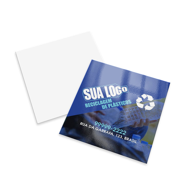 Mini Cartão Couchê 300G Verniz Uv  Verniz Uv Total Frente