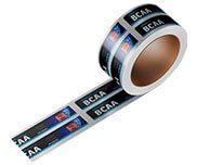 Adesivo Vinil Metalizado Em Bobina - Rotulo  120G 4X0