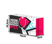Sacola Com Ilhos Apergaminhado Extra Mini Horizontal
