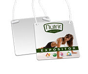 Credencial Couche 300G Com Cordão 90X98Mm
