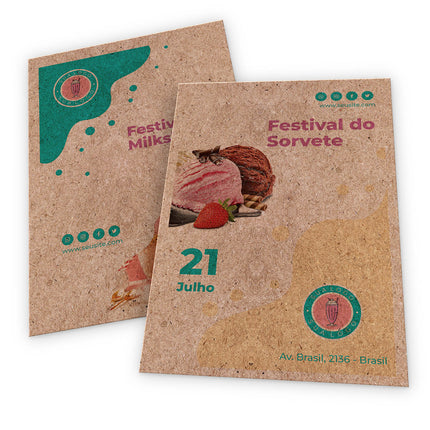 Folhas Avulsas Papeis Especiais Kraft 250G