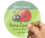 Adesivo Vinil - Transparente  120G 4X0