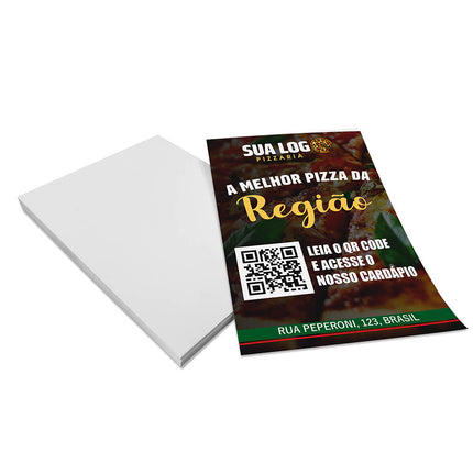 Panfletos, Flyers E Folhetos Apergaminhado 180G