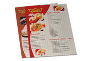 Cardápios Descartáveis Reciclato 250G 210X300Mm