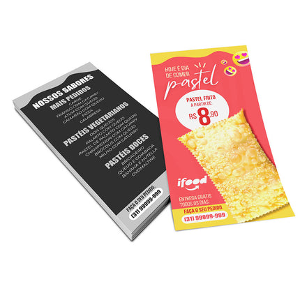 Panfletos, Flyers E Folhetos - Apergaminhado 240G