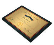 Certificados 420X300Mm Gold Master 300G Sem Verniz  4X0