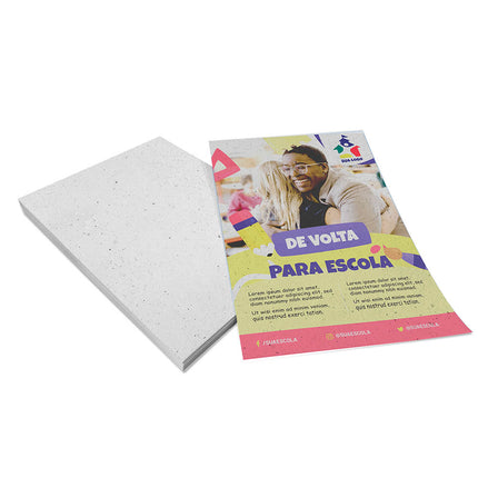 Panfletos, Flyers E Folhetos Reciclato 90G Sem Verniz