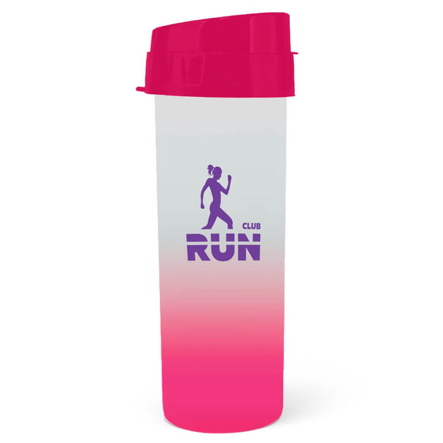 Garrafa Acqua Bio 480Ml Degradê Rosa  1X1