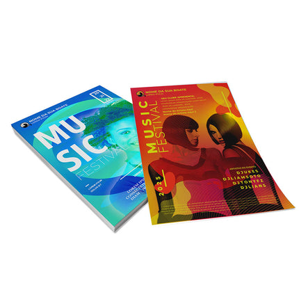 Panfletos, Flyers E Folhetos - Apergaminhado 180G