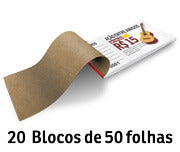 Rifa Apergaminhado 90G 155X75Mm  4X0