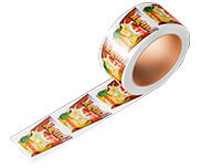 Adesivo De Papel Em Bobina - Rotulo Cola Boracha  80G 4X0
