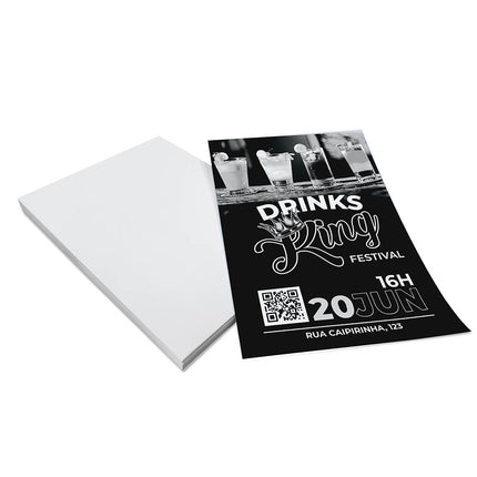Panfletos, Flyers E Folhetos - Apergaminhado 75G