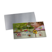 Convites Básico Silver Lux 300G Sem Laminação E Sem Verniz