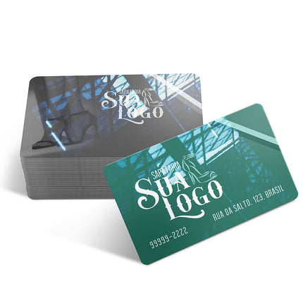 Cartões Fidelidade  Plástico Compacto 50G