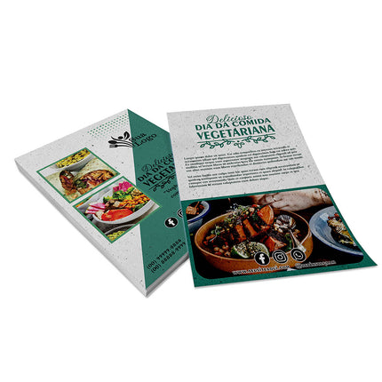 Panfletos, Flyers E Folhetos Reciclato 90G Sem Verniz