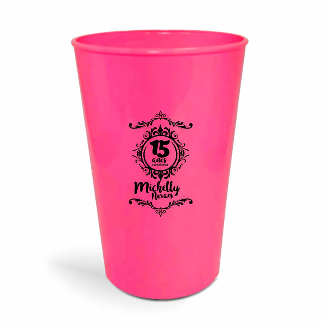 Copo Twister 600Ml  Leitoso Rosa  1X0