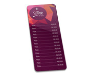 Delivery Cardápio Pvc 0,50Mm Premium
