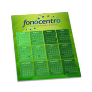 Calendários E Folhinhas 2025 Folhinha De Parede  Supremo 255G Verniz Total Frente