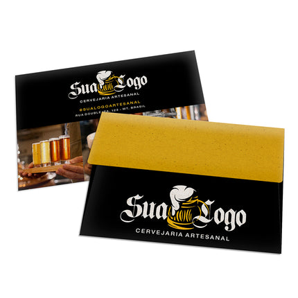 Envelopes Personalizados Reciclato 90G Comercial 167X105Mm  4X0