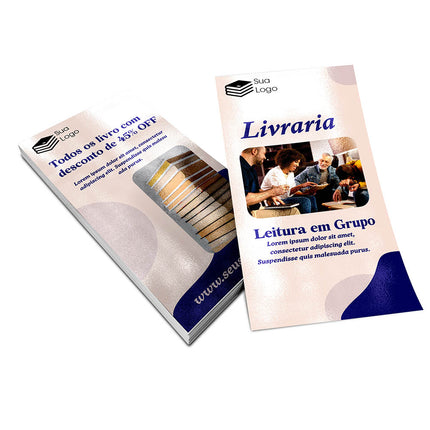 Panfletos, Flyers E Folhetos Couchê 150G Verniz Uv Total Frente E Verso